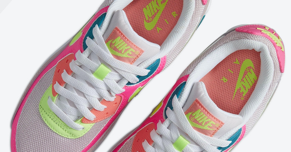 De Nike Air Max 90 verschijnt in een 'Pink Volt' colorway