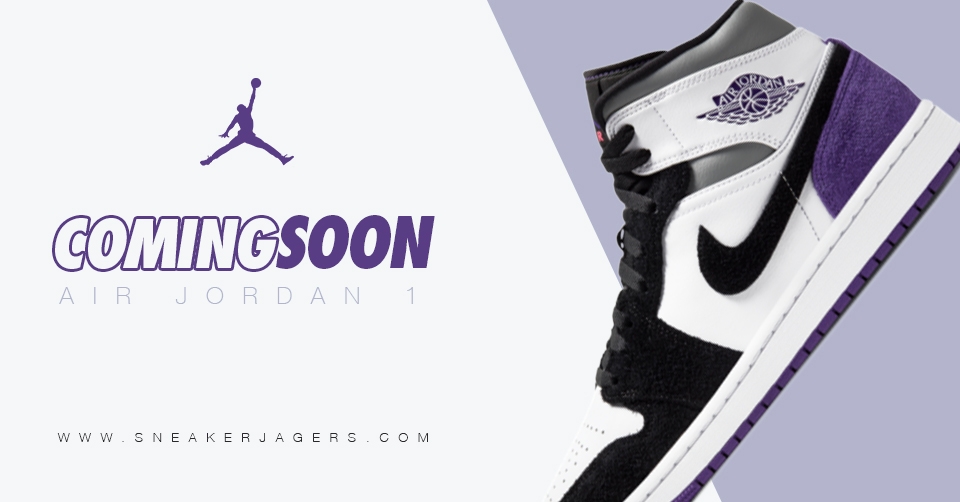 Dit jaar dropt de 'Court Purple' colorway van de Air Jordan 1 Mid