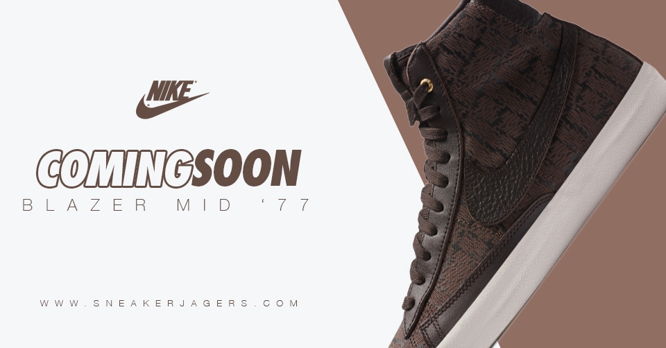 De Nike Blazer Mid 'Velvet Brown' is dé perfecte herfst sneaker
