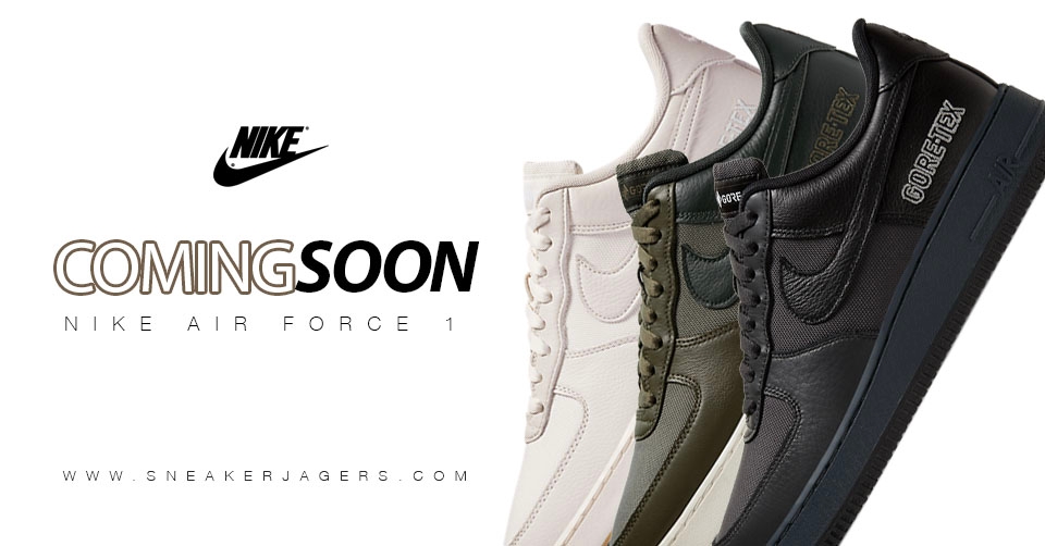 De Nike Air Force 1 GORE-TEX® krijgt weer nieuwe colorways