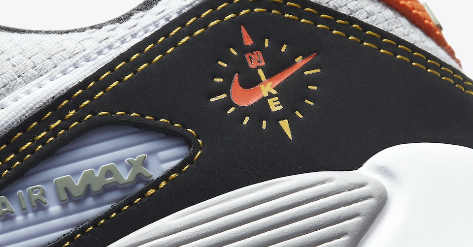De Nike Air Max 90 &#8216;Compass&#8217; beschikt over te gekke details