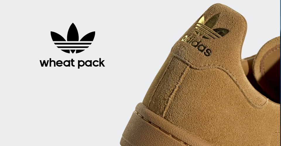 Ook adidas dropt dit najaar een 'Wheat' pack