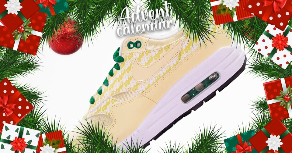 WIN de Nike Air Max 1 &#8216;Lemonade&#8217; met onze Advent Calendar