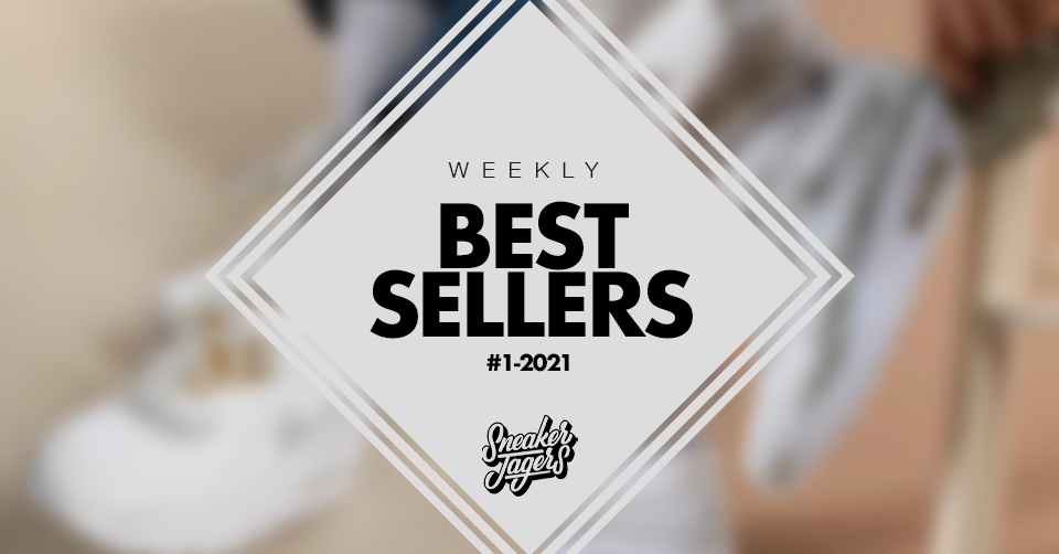 De 5 best verkochte sneakers van week 1 - 2021