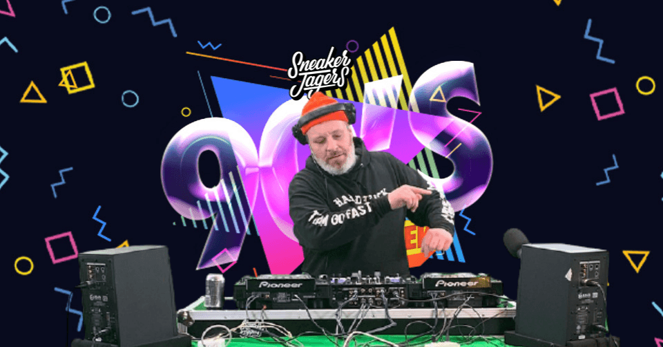 Sneakerjagers Radio 90&#8217;s Week Special &#8211; DJ Turne