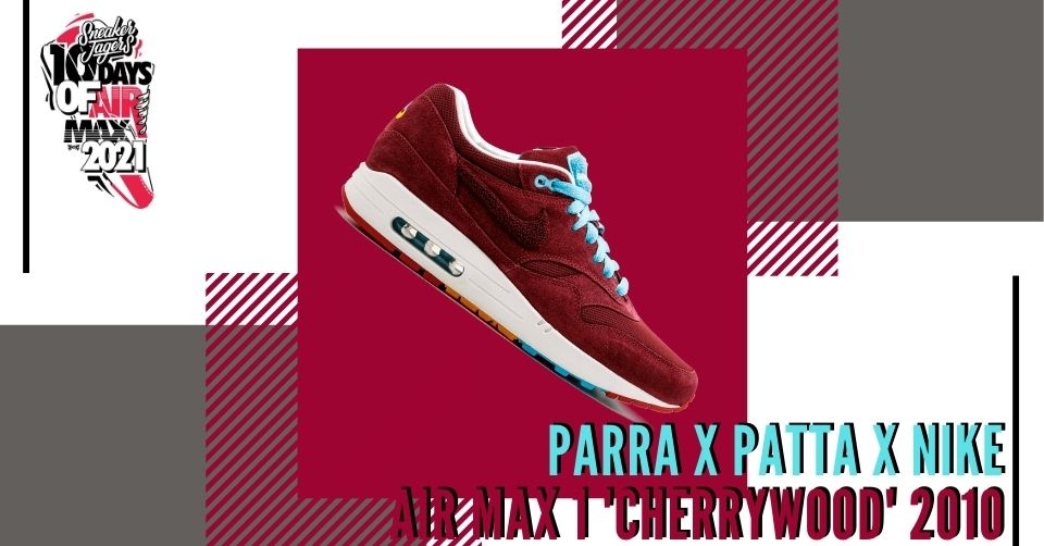 10 Days of Air Max - Day 6 - Parra x Patta x Nike Air Max 1 'Cherrywood'