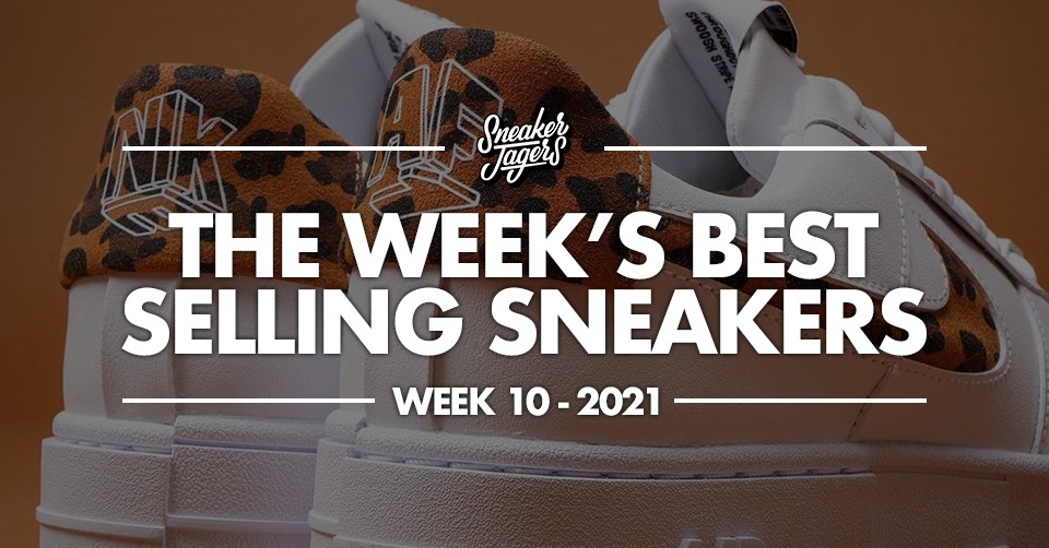 De 5 Bestverkochte Sneakers van Week 10 - 2021