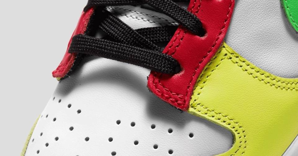 Een 'Multi' colorway op de Nike WMNS Dunk Low duikt op