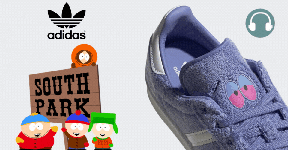 De South Park x adidas Campus 80 &#8216;Towelie&#8217; is heerlijk zacht