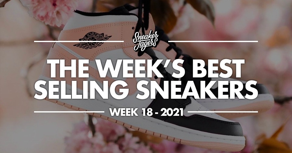 De 5 bestverkochte sneakers van Week 18 - 2021