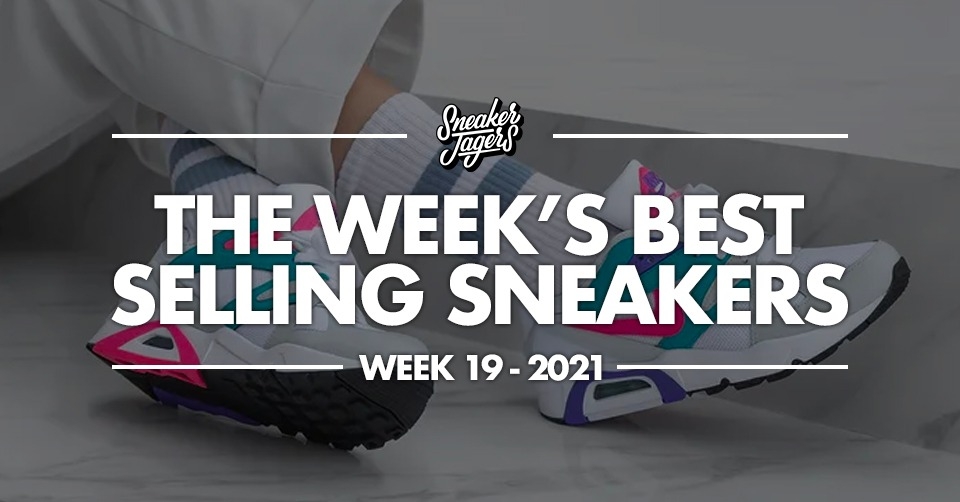 De 5 bestverkochte sneakers van Week 19 - 2021