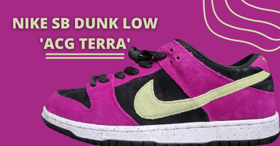 De Nike SB Dunk Low 'ACG Terra' komt terug in een andere colorway