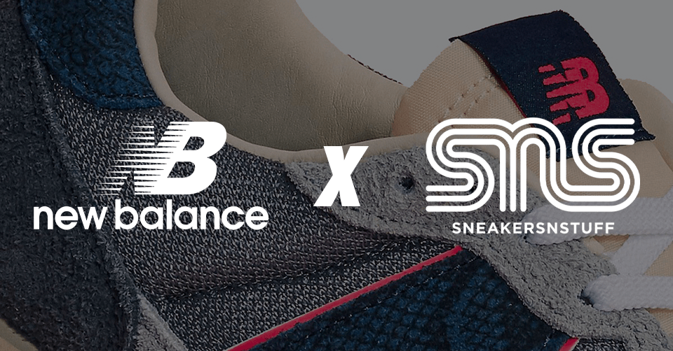 Check hier de eerste beelden van de SNS x New Balance 237