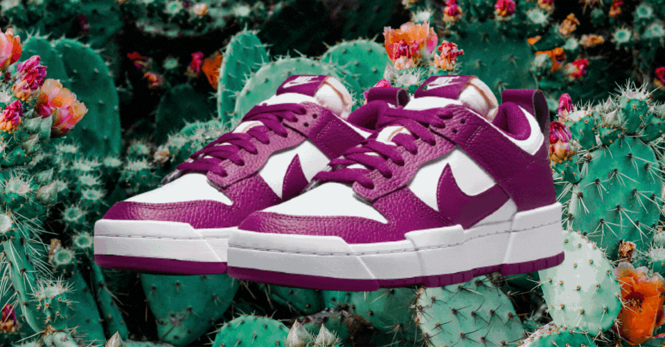 Bekijk hier de Nike Dunk Low Disrupt 'Cactus Flower'
