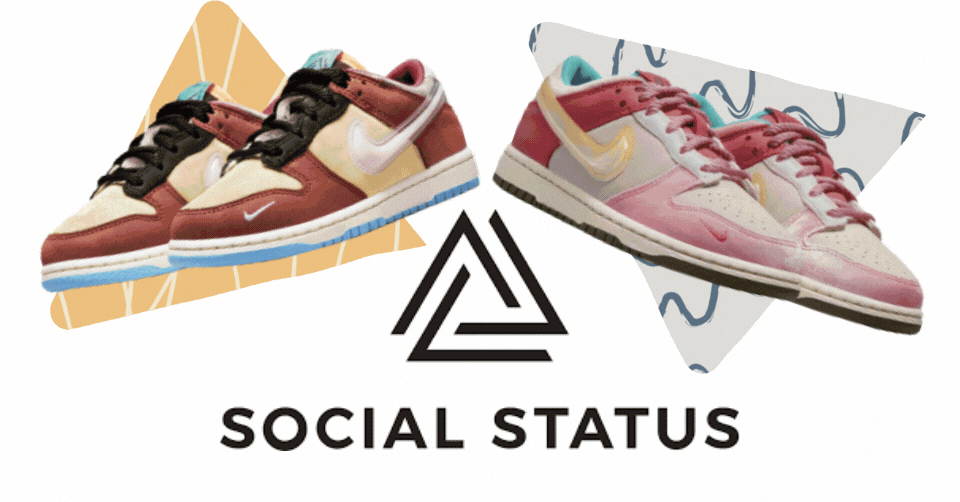 Bekijk de gelekte foto's van de Social Status x Nike Dunk Low