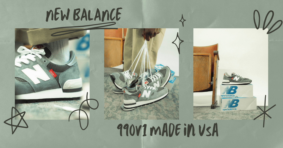 De New Balance 990v1 keert terug