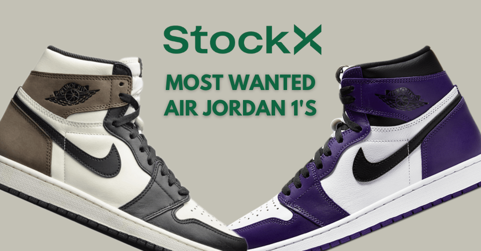 De 10 meest gewilde Air Jordan 1 High's bij StockX