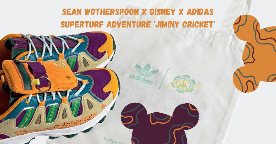 Sean Wotherspoon werkt samen met Disney en adidas voor een Superturf Adventure