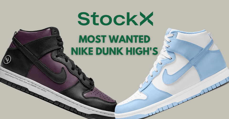 De 10 meest gewilde Nike Dunk High&#8217;s bij StockX