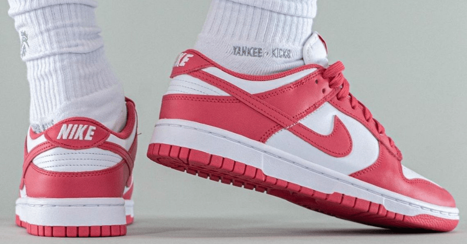First look: de Nike Dunk Low &#8216;Archeo Pink&#8217;