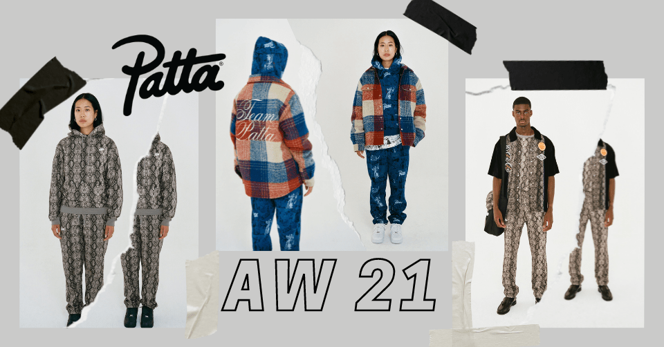 Op 13 augustus dropt Patta het tweede deel van hun AW21 collectie