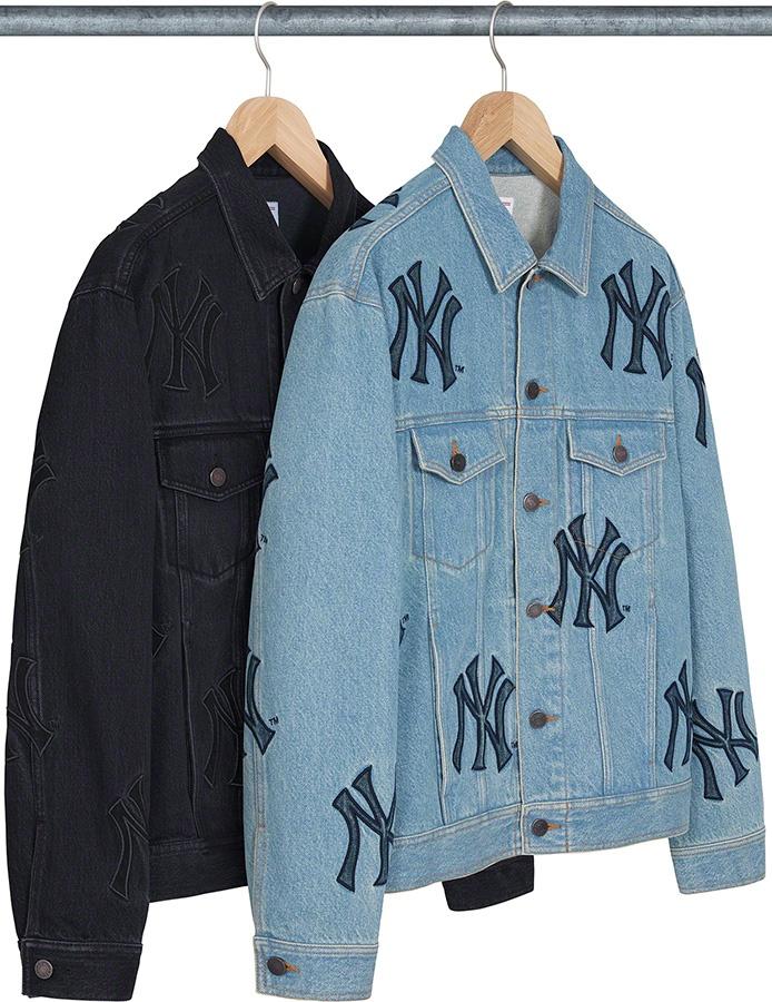 Supreme New York Yankees Denim Trucker Jacket