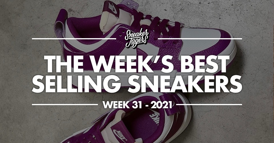 De 5 bestverkochte sneakers van week 31