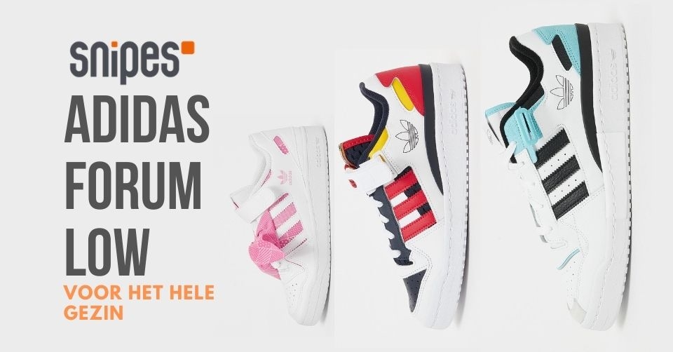 Shop de adidas Forum low voor het hele gezin bij Snipes