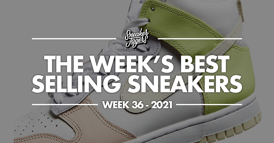 De 5 bestverkochte sneakers van week 36