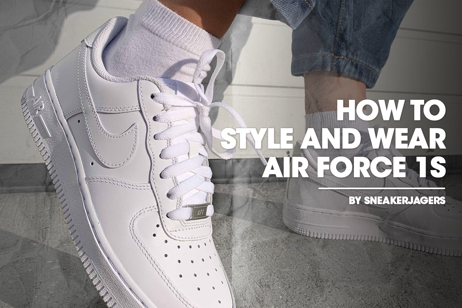 How to style: All-white Nike Air Force 1 &#8216;s