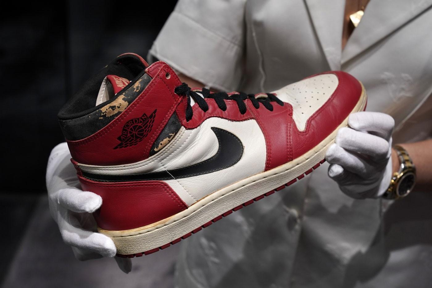 Michael Jordan's 'Broken Foot Game' Air Jordan 1