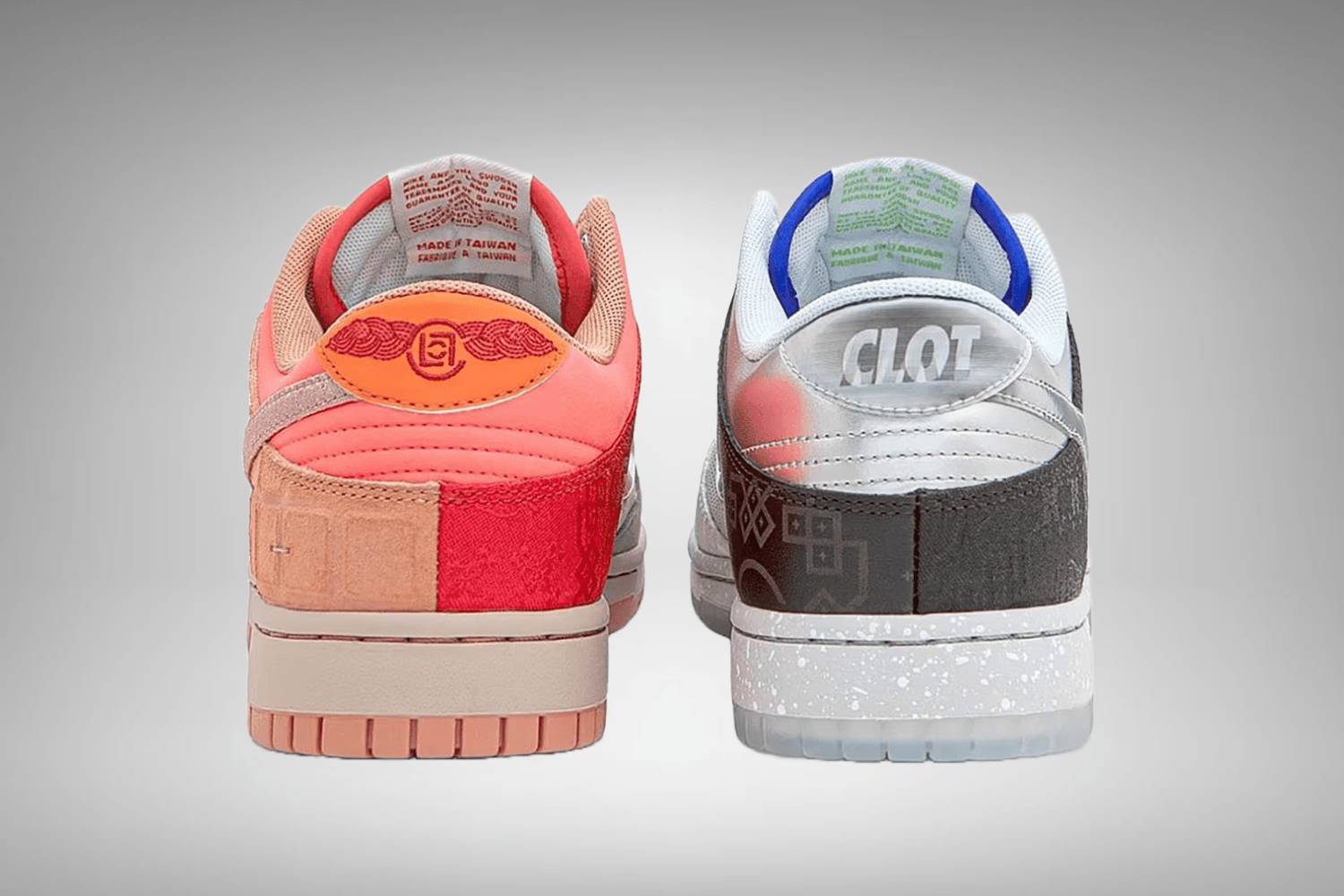 Eerste beelden van de CLOT x Nike Dunk Low &#8216;What The&#8217;