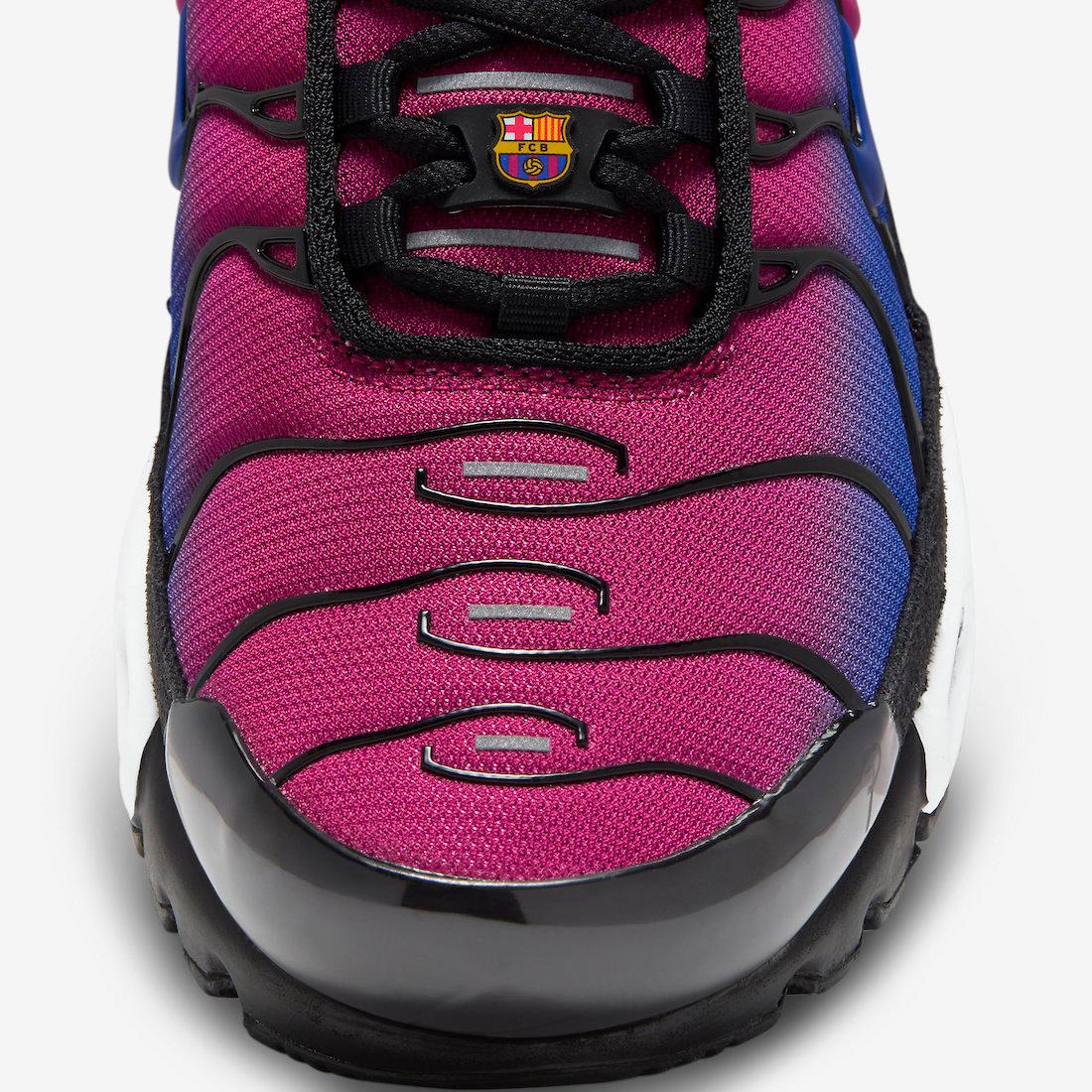 Patta x Nike Air max Plus 'F.C. Barcalona' punt schoen bovenaanzicht