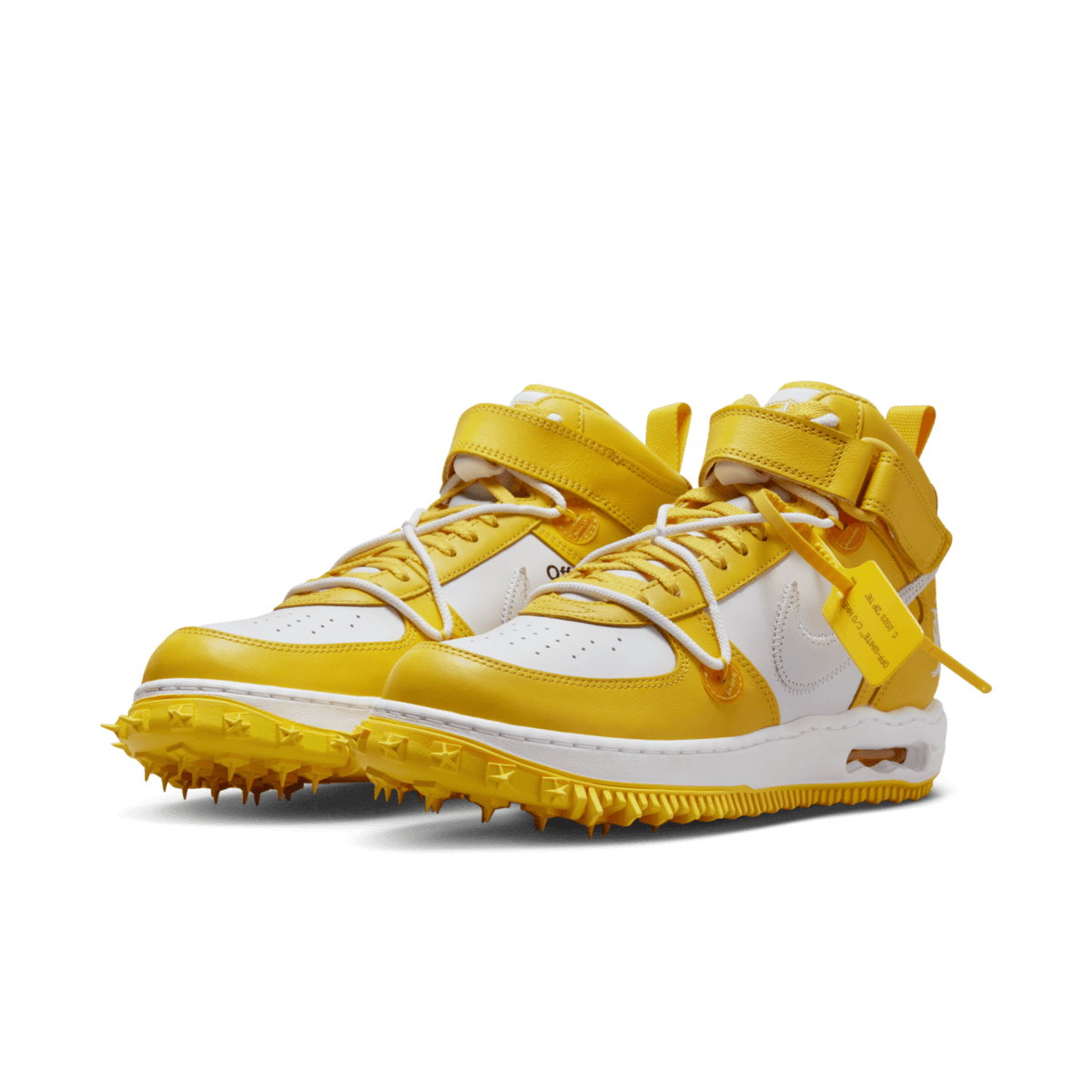 Off-White x Nike Air Force 1 Mid 'Varsity Maize'