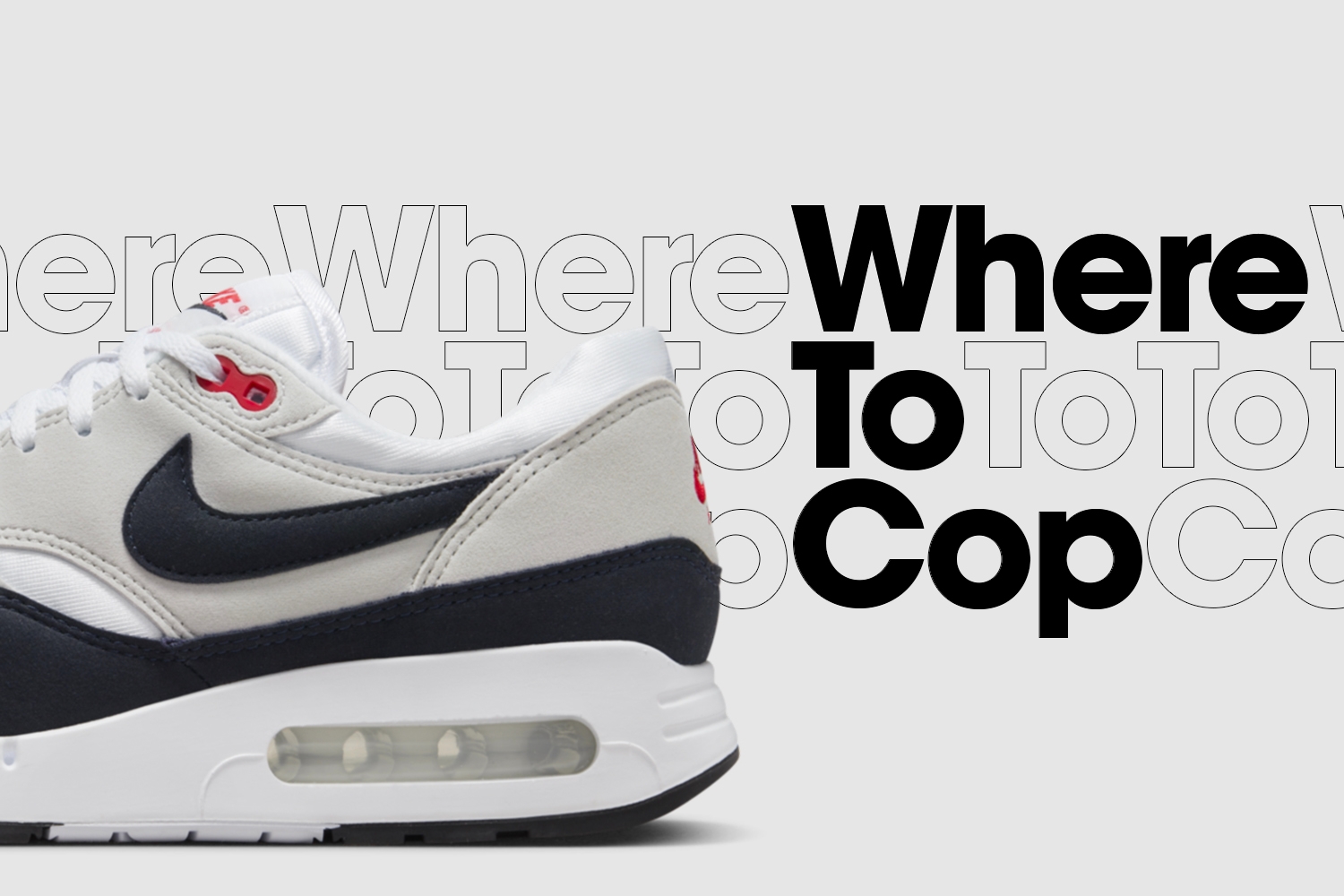 Where to cop: Nike Air Max 1 ’86 OG &#8216;Obsidian&#8217;