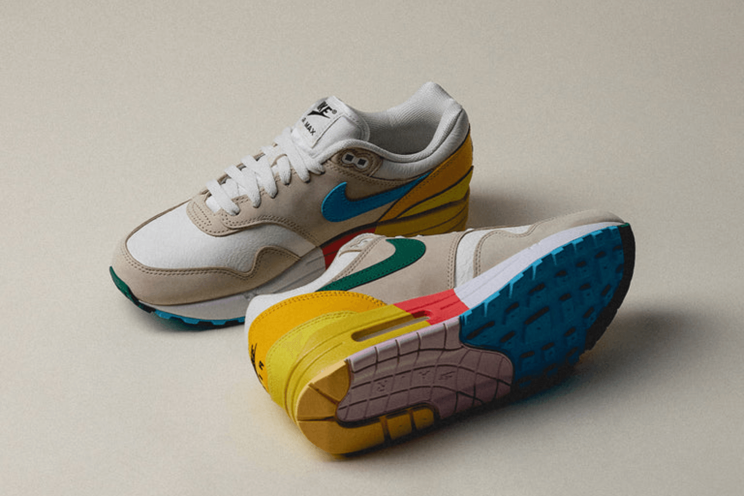 Release update: Nike Air Max 1 WMNS &#8216;Tan Multi-Color&#8217;