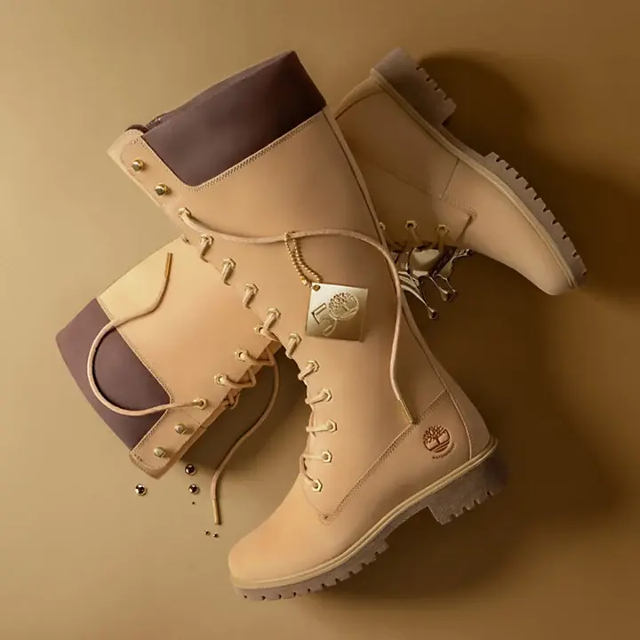Timberland® 50th Edition Butters 14 Inch waterdichte boot voor dames in Golden Butter