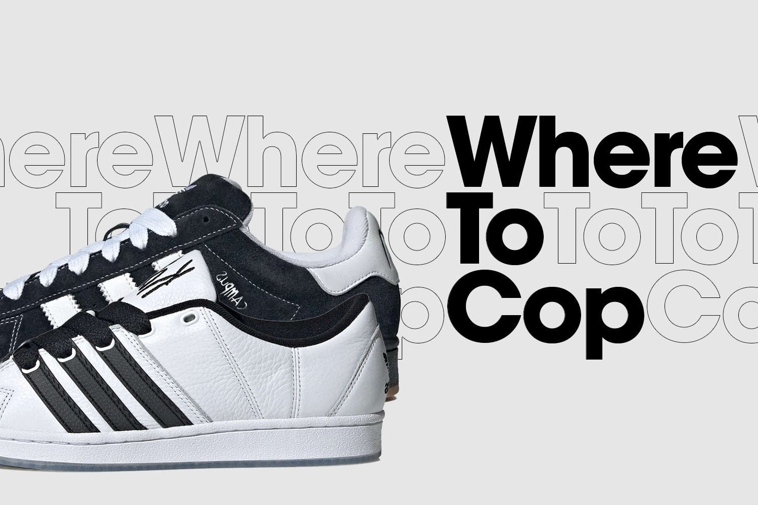 Where To Cop: Korn x adidas Campus 00s &#8216;Black&#8217; &#038; Supermodified &#8216;White&#8217;