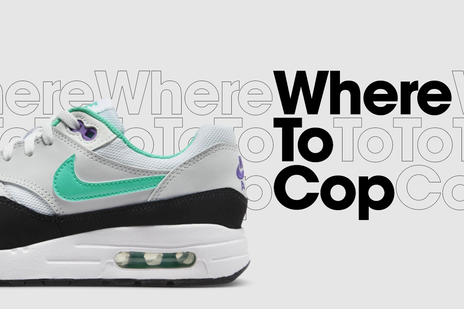 Where to cop: Nike Air Max 1 'Tropical Twist'