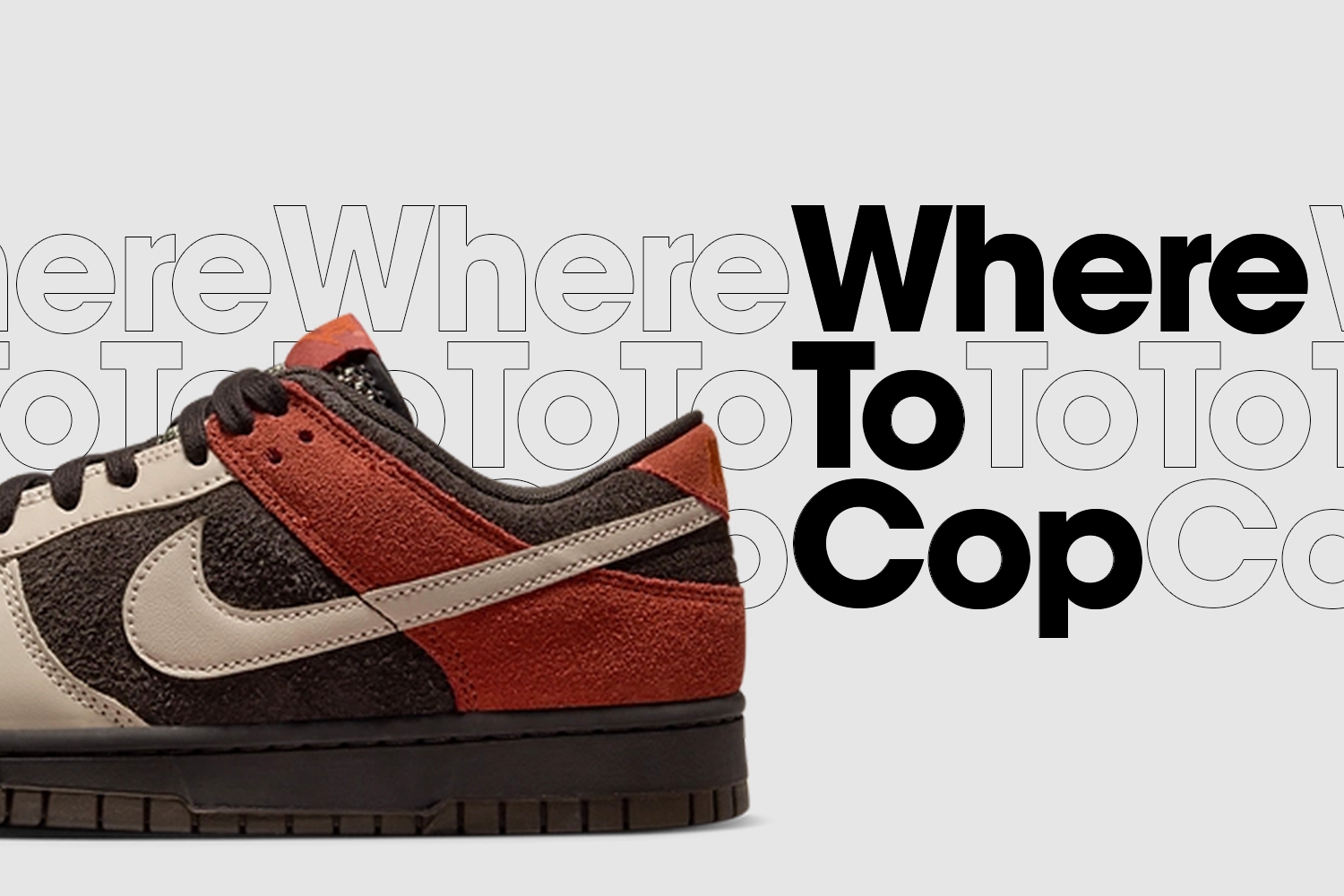 Where To Cop: Nike Dunk Low &#8216;Red Panda&#8217;