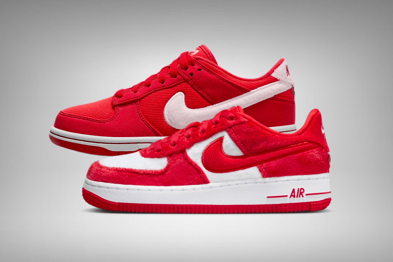 Release update: Nike Air Force 1 &#038; Dunk Low &#8216;Valentine&#8217;s Day&#8217;