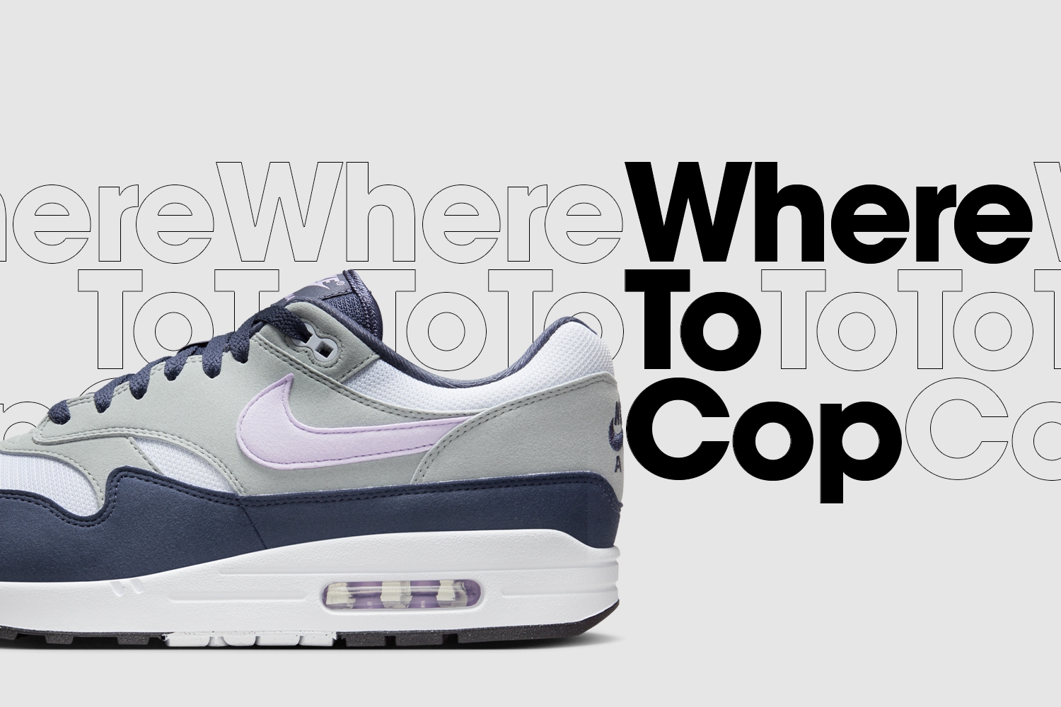 Where to cop: Nike Air Max 1 &#8216;Thunder Blue&#8217;