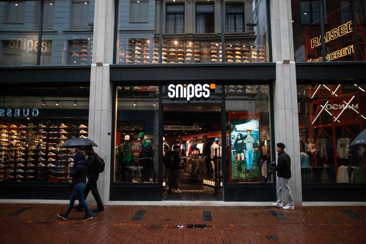 De nieuwe SNIPES store is geopend aan de Kalverstraat