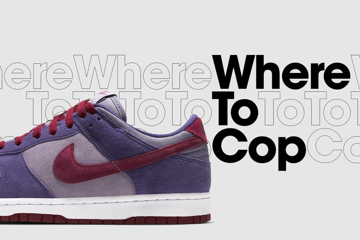 Where to cop: Nike Dunk Low Retro &#8216;Plum&#8217;