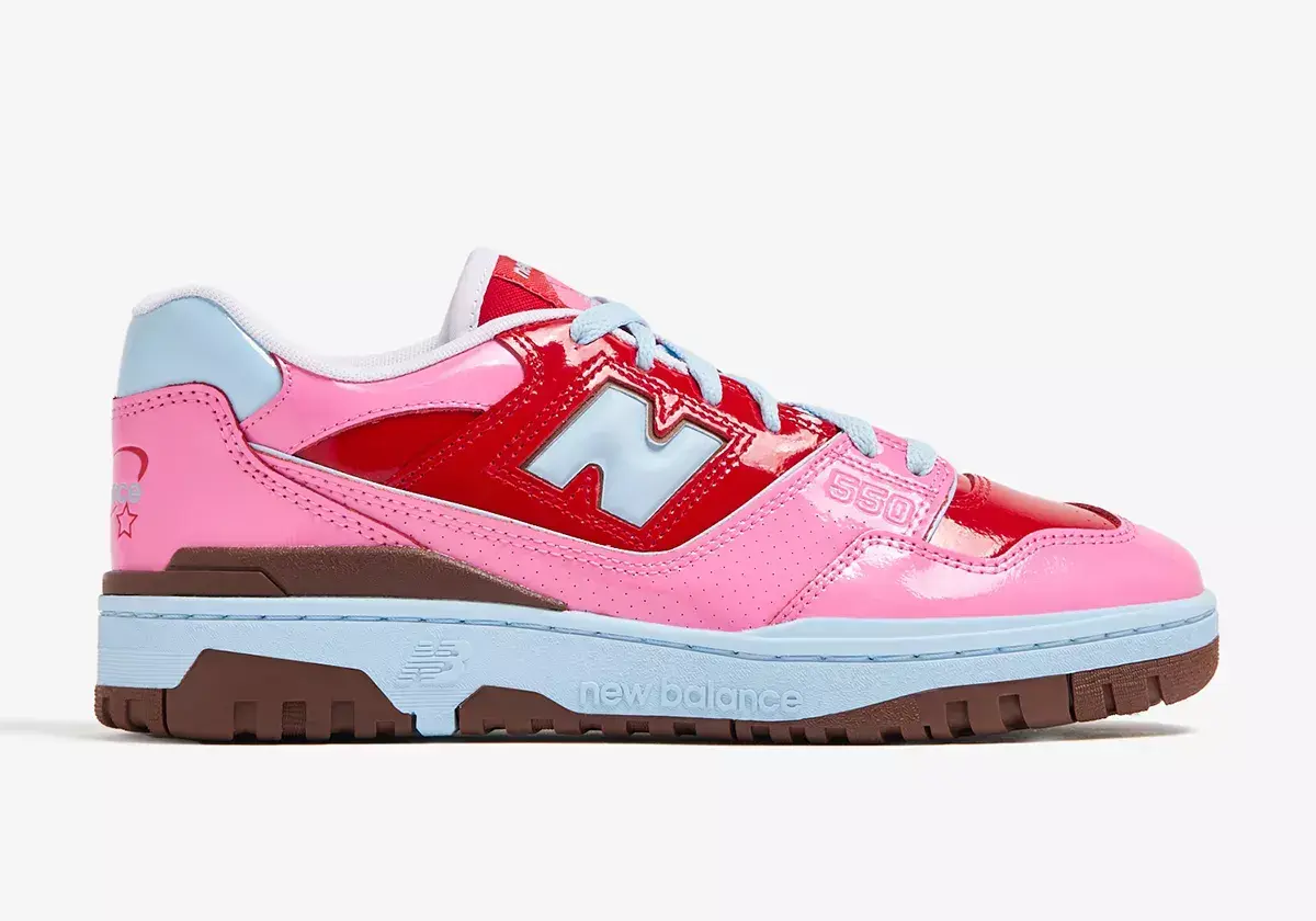 New Balance 550 Y2K Patent Leather Red Pink BB550YKC