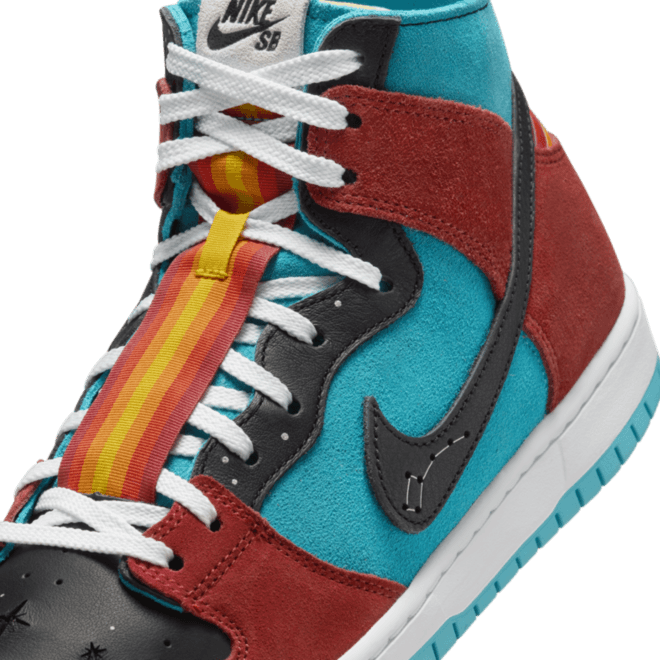 Di’orr Greenwood x Nike SB Dunk 'Navajo Arts' details