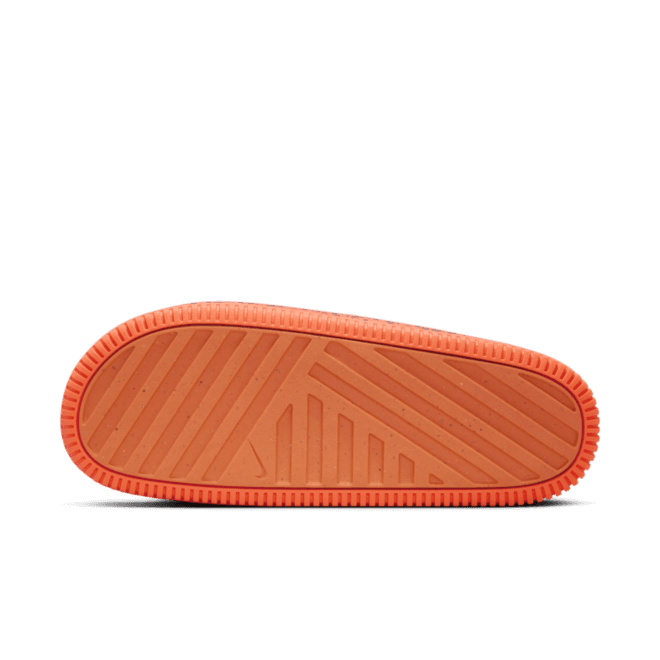 Nike Calm Slide Safari Print oranje buitenzool