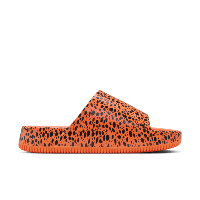 Nike Calm Slide Safari Print oranje