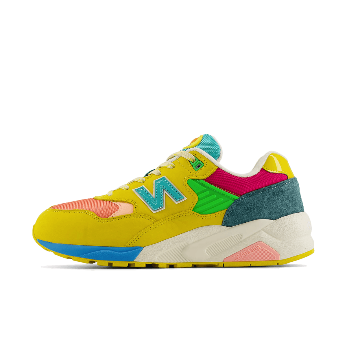 New Balance 580 'Yellow & Teal' - Patent Pack MT580SFB