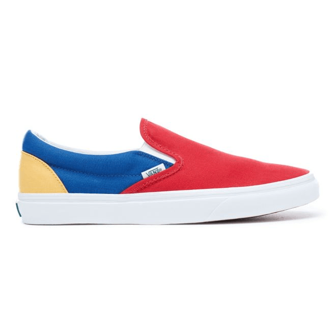 Vans Yacht Club classic slip-on skate shoes - Rood VN0A38F7QF2